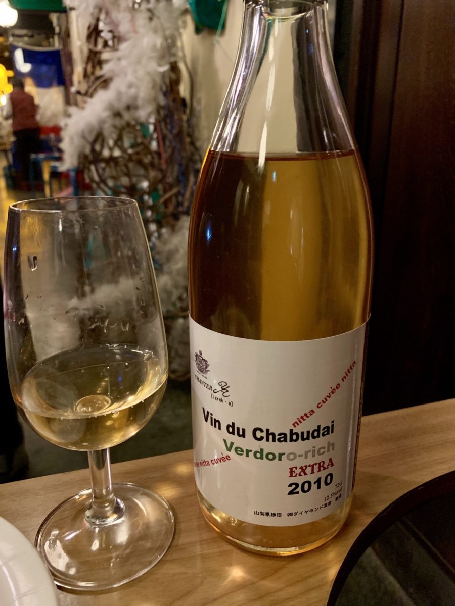 Vin de Chabudai Verdoro-rich EXTRA 2010 cuvée nitta / ダイヤモンド酒造