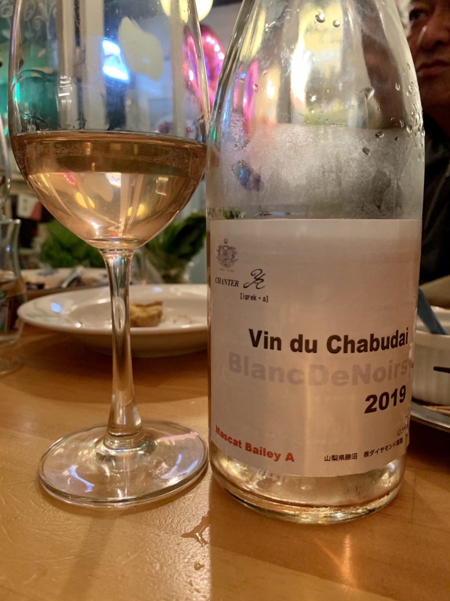 「Vin du Chabudai  Blanc De Noris 2019 / ダイヤモンド酒造」
