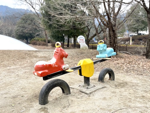 シルクの里公園の幼児向け遊具