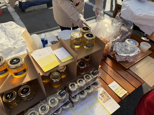 730HONEYの屋外店舗