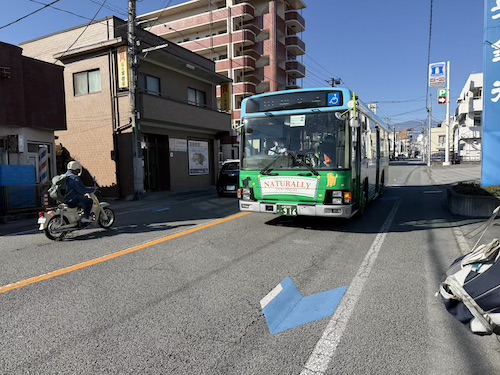 ワインツーリズム山梨・甲府の巡回バス