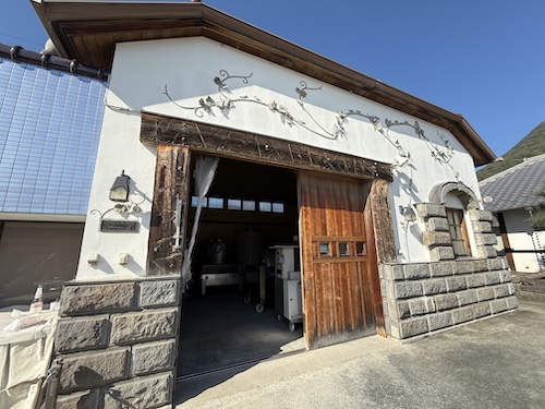 ドメーヌQの工場の一部