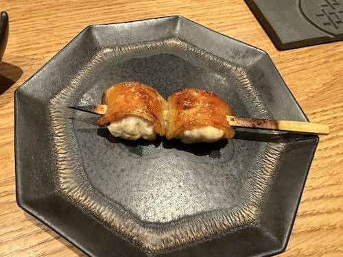 甲府・焼鳥 entaで食べた焼きモモ肉串