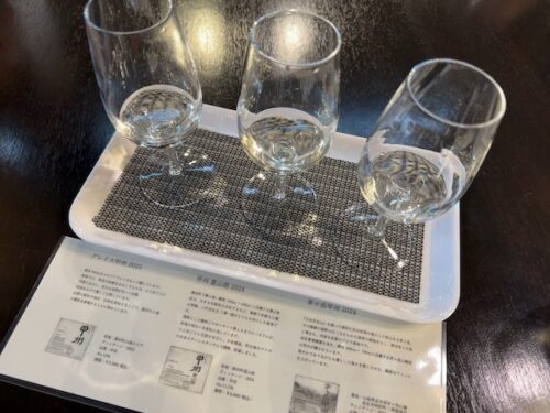 グレイスワインの水平飲みセット