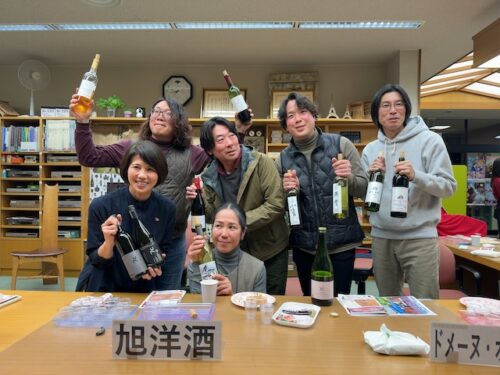 勝沼図書館「産地ワインの夕べ」
